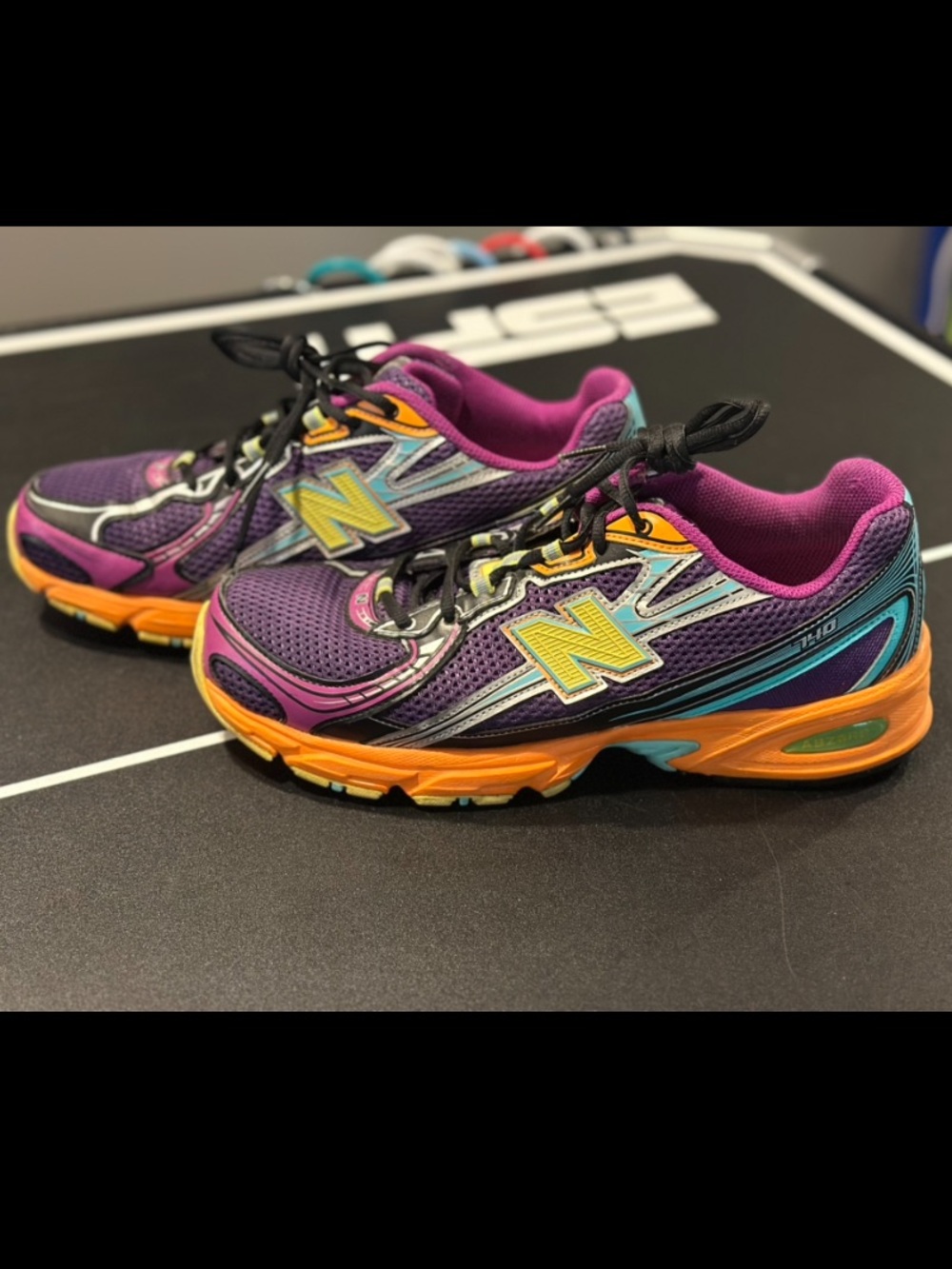 New Balance 740 Unisex M10.5/ W12 Color Concord Grape With Purple Fade/Sun Glow